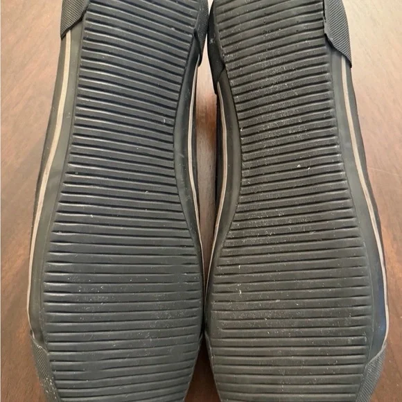 Men's Black Leather Sneakers - Picture 5 of 5